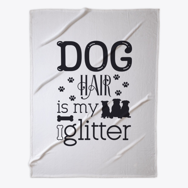 Dog hair glitter 