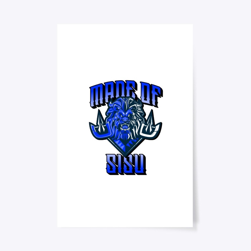 Made of Sisu Blue Warrior