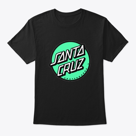 Santa Cruz Vn2wm Black T-Shirt Front