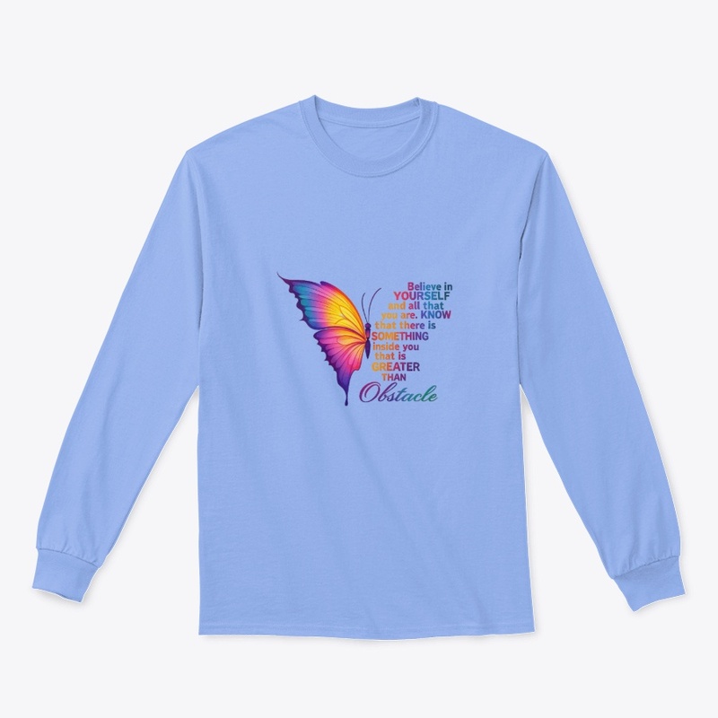 Butterfly quote t shirt design 