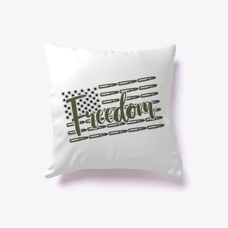 American Flag Military Freedom Bullets