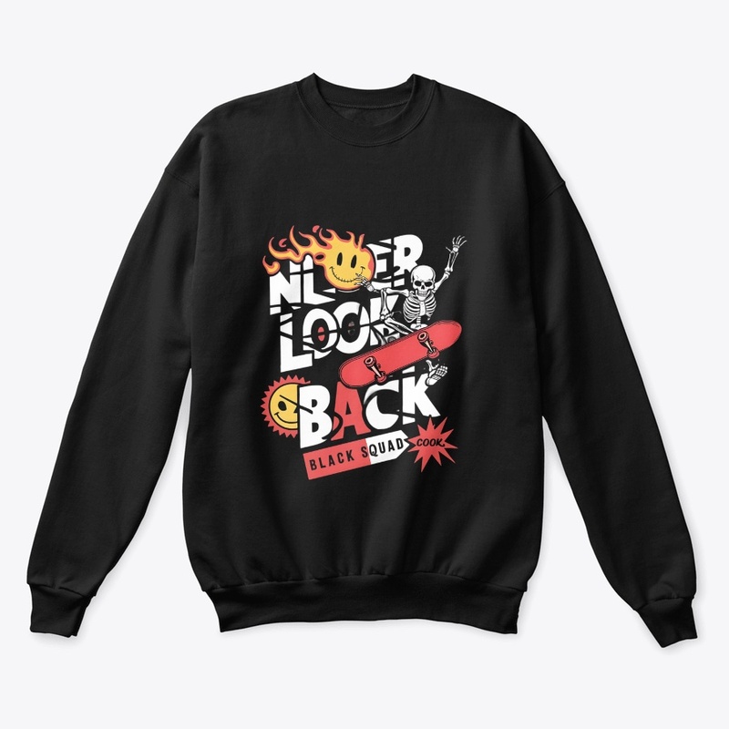 Look back t-shirt design 
