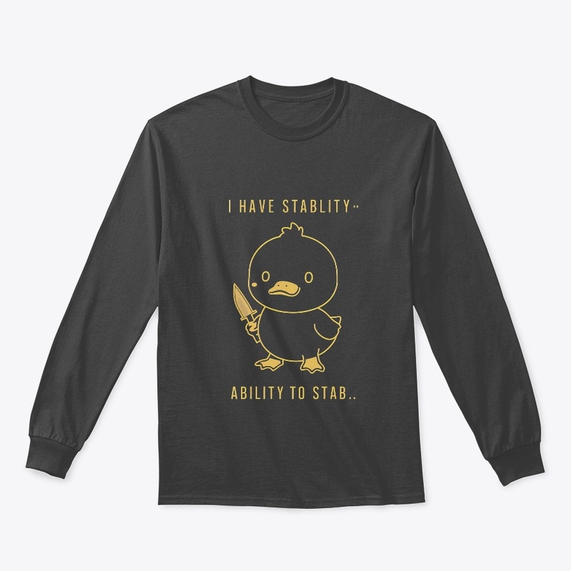 Quirky Duck Ability to Stab Cute 