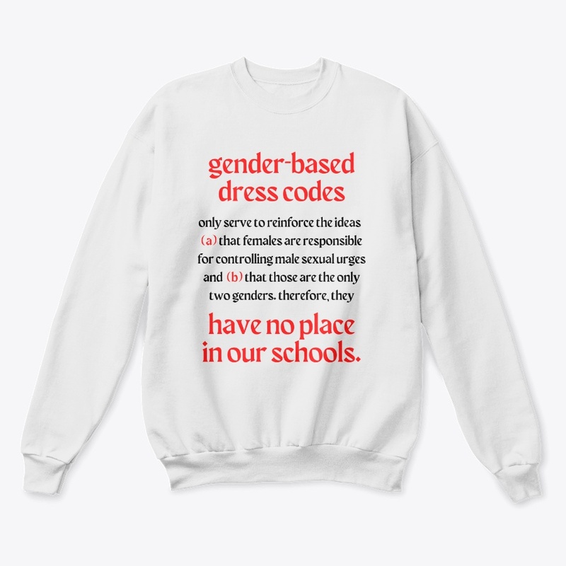 gender-based dress codes have no place.