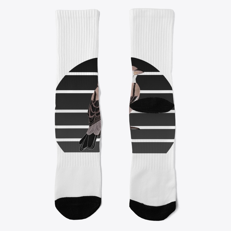 jz.birds Sparrow Bird Animal Art