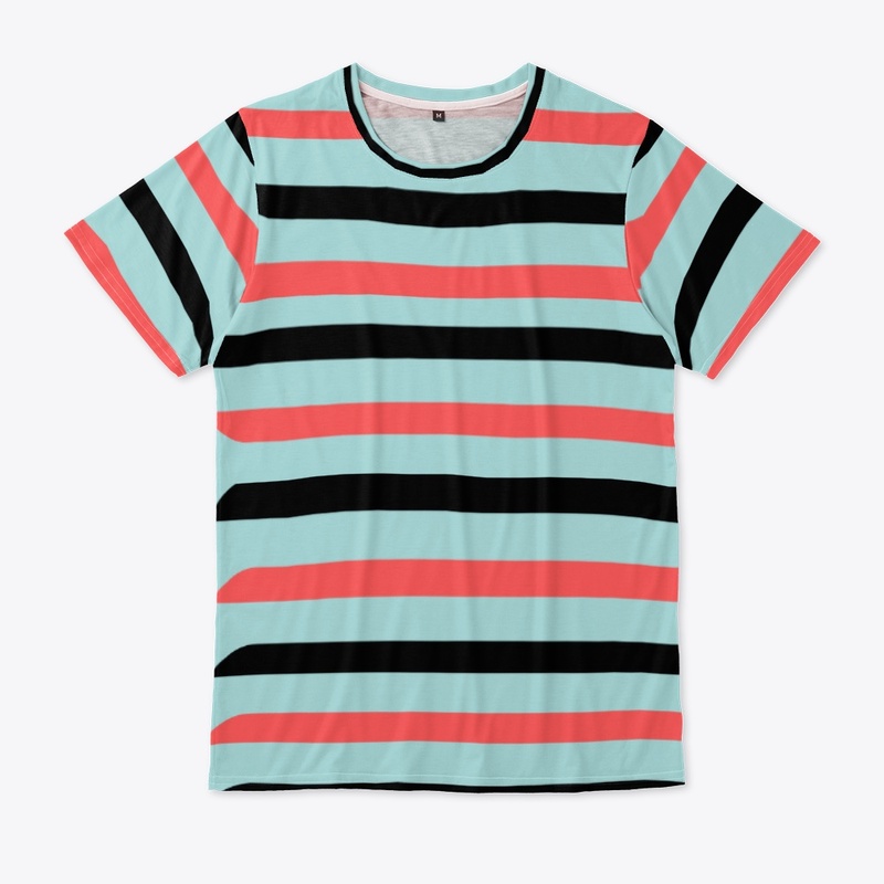 MEN'S OVERALL PRINT TEE