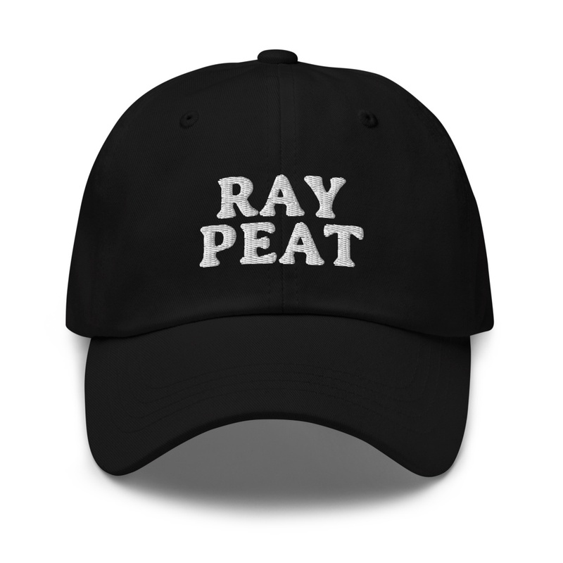 Ray Peat Hat (Light Text)