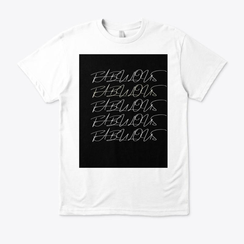 FABULOUS Black text