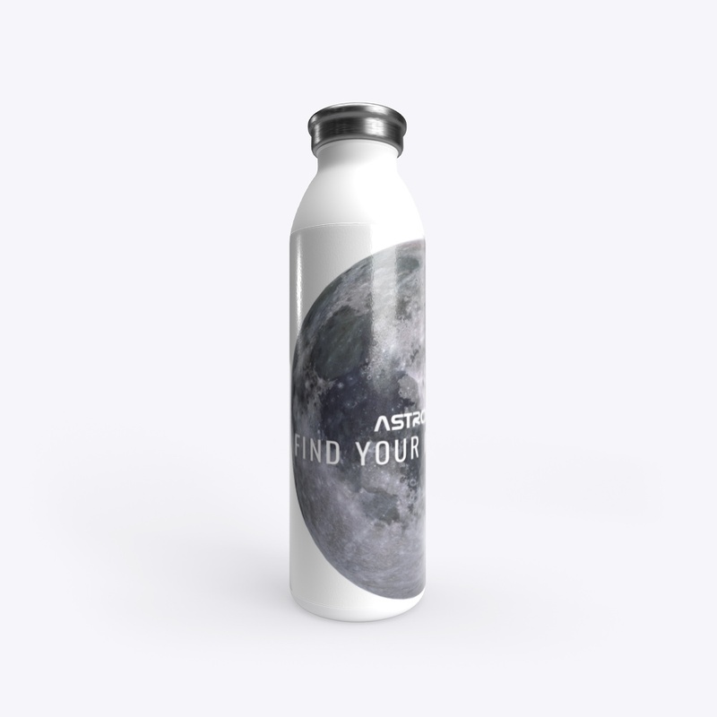 Find Your Place in Space Travel Bottle