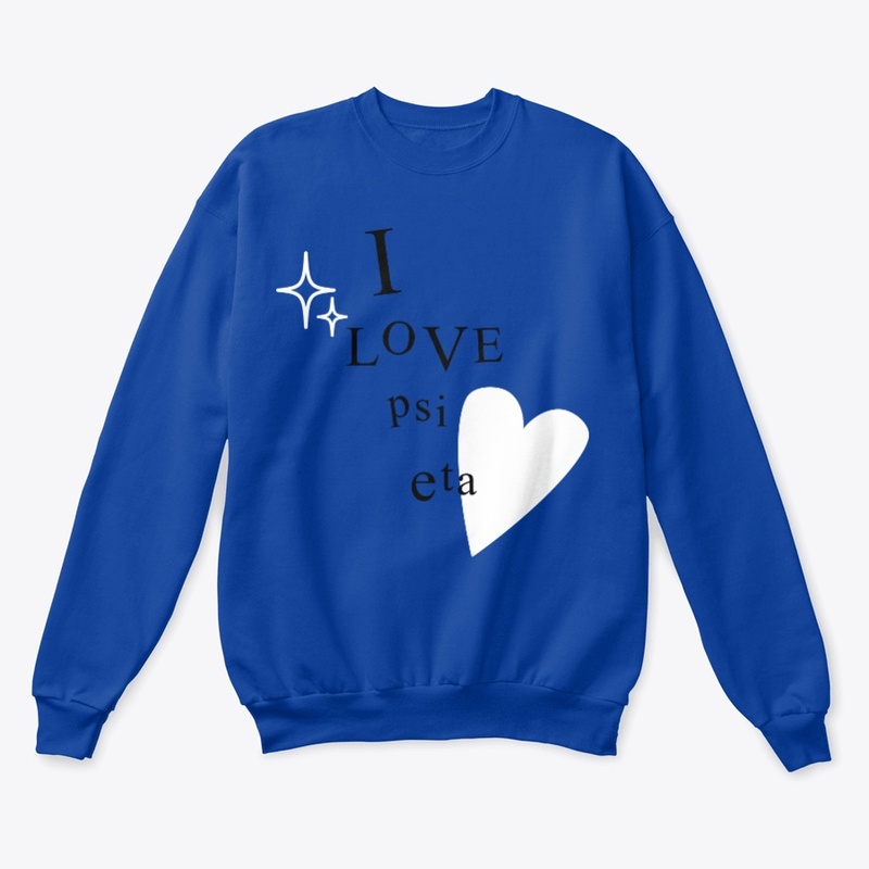 I Love Psi Eta - Blue