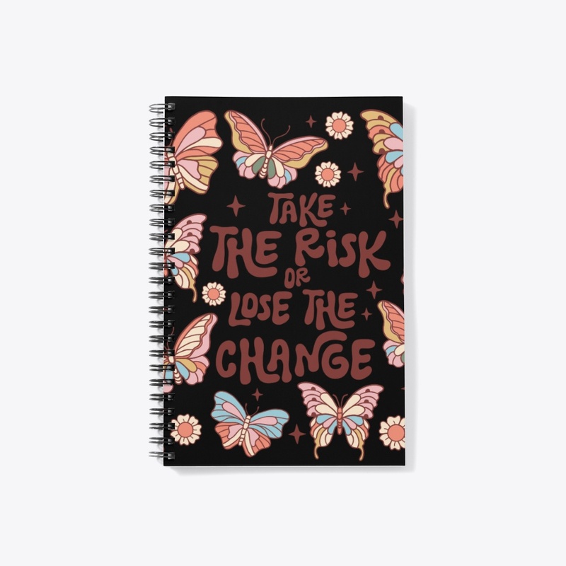 Bo ho retro butterfly quote