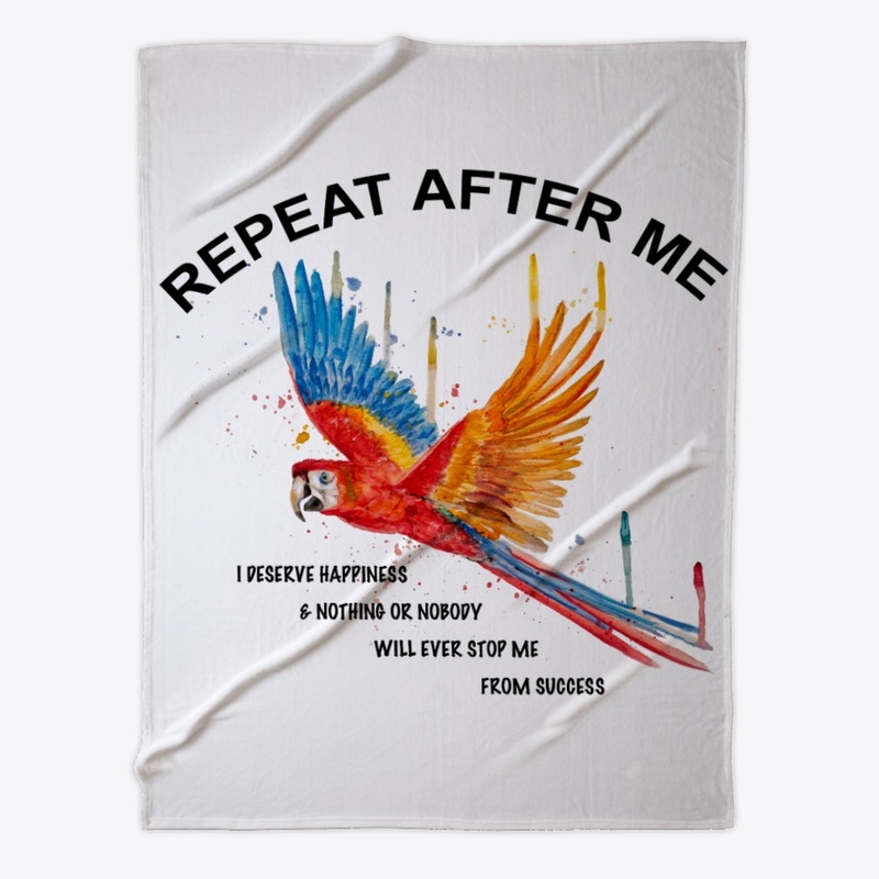 Scarlet Macaw Parrot - REPEAT AFTER ME