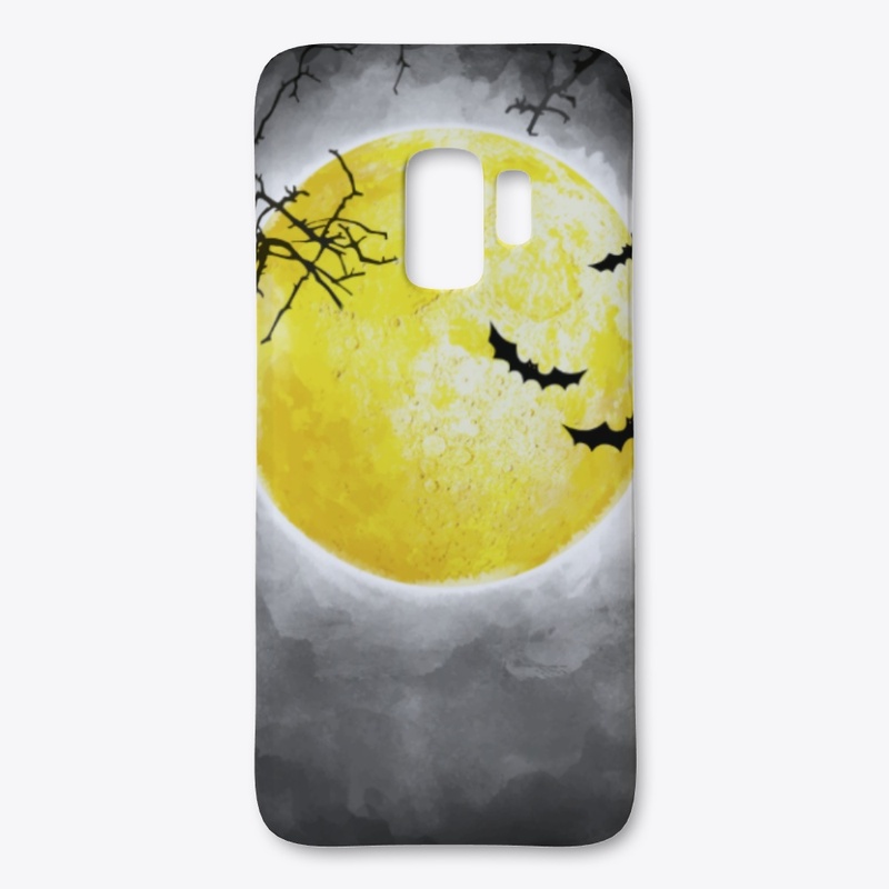 scary and dark halloween phone cover