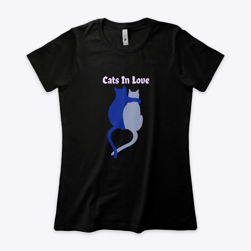 cats in love t-shirts