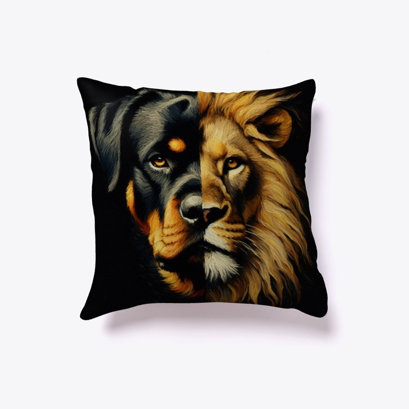 Rottweiler & Lion