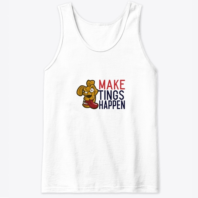 Make tings happen dog tees