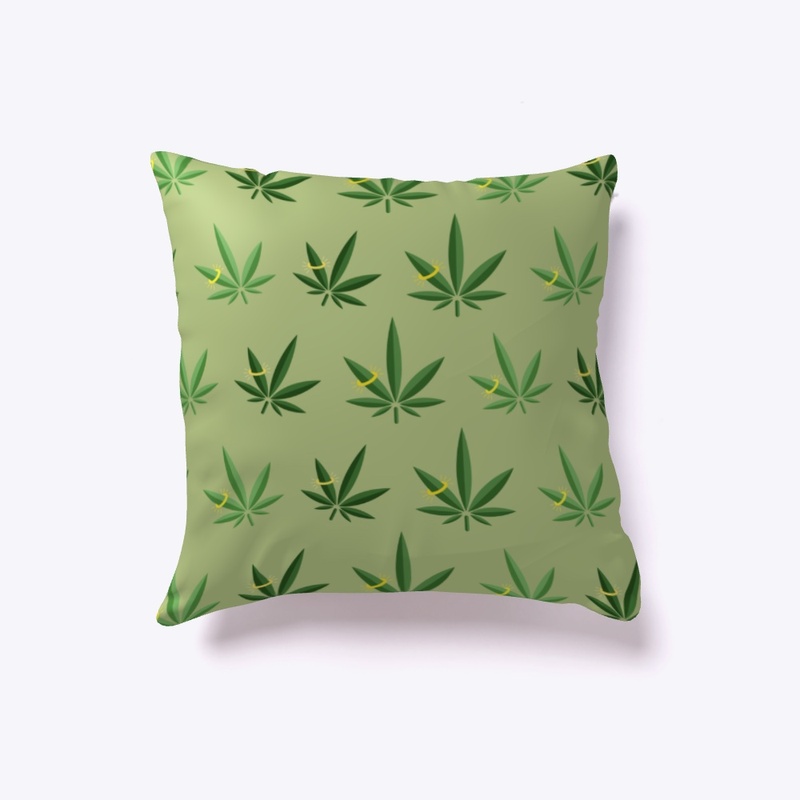 JMJ 3D Flower Cushion Green