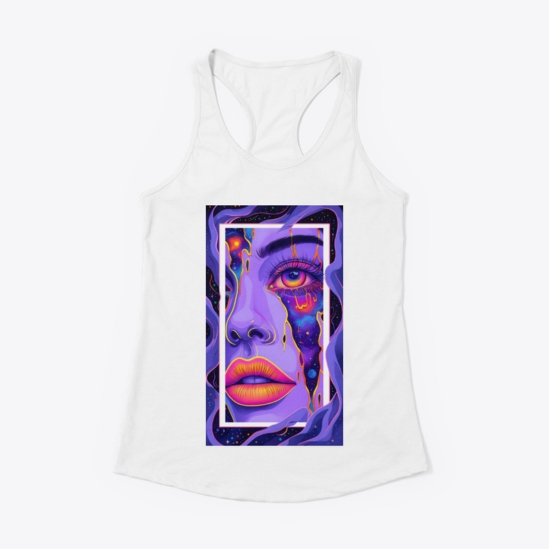 Purple Trippy Girl
