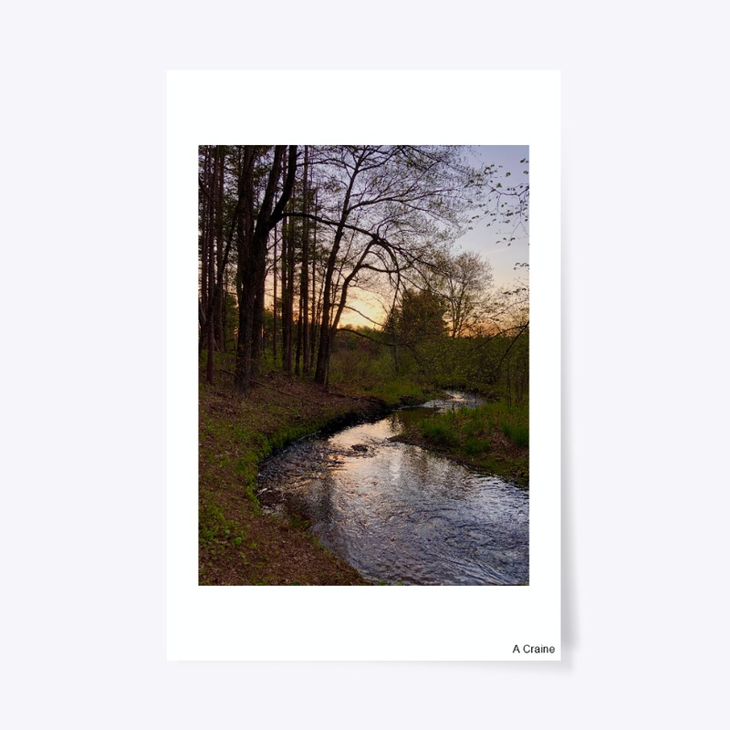 A Sunset Meander