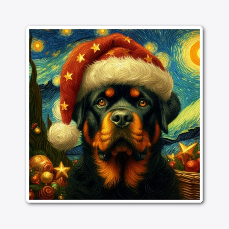 Santa Rottweiler