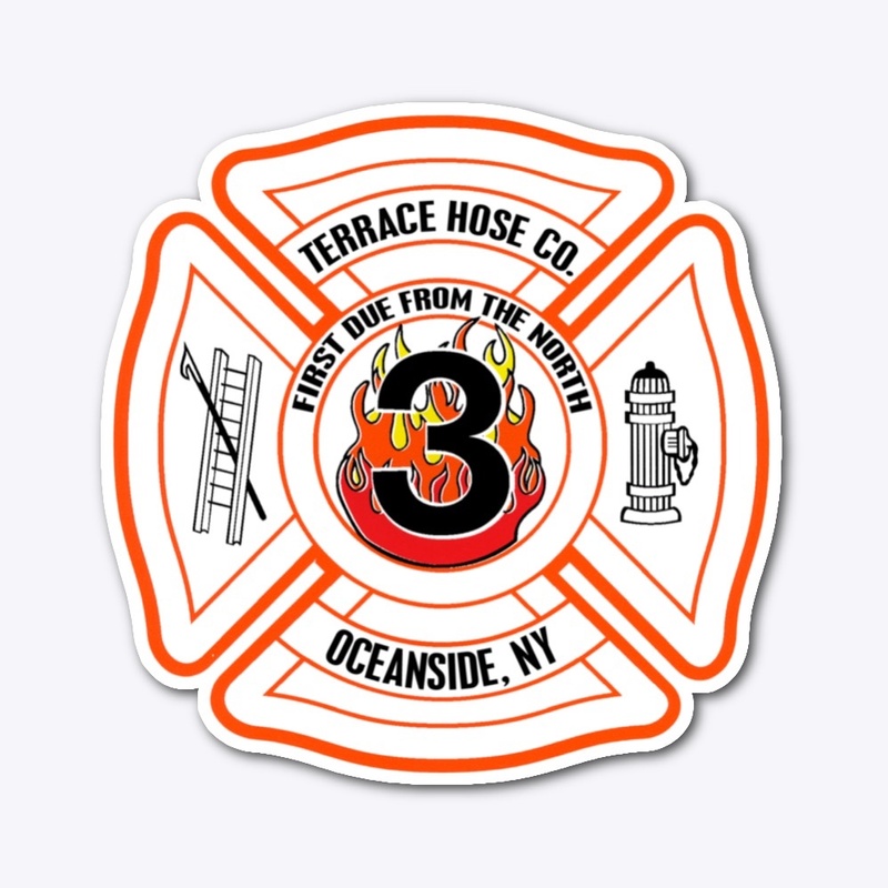 5" Terrace Flame Sticker