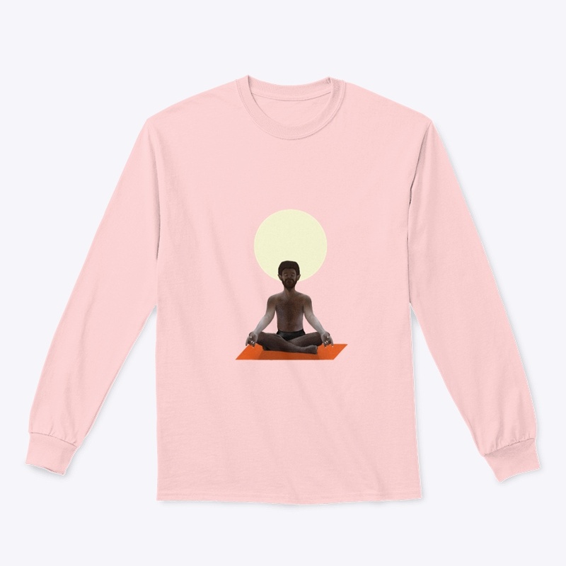 Meditating werewolf