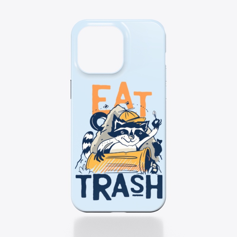 Eat Trash, Funny Raccoon