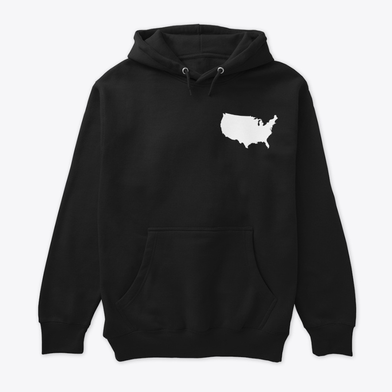 Modern Pixel USA Map Tee