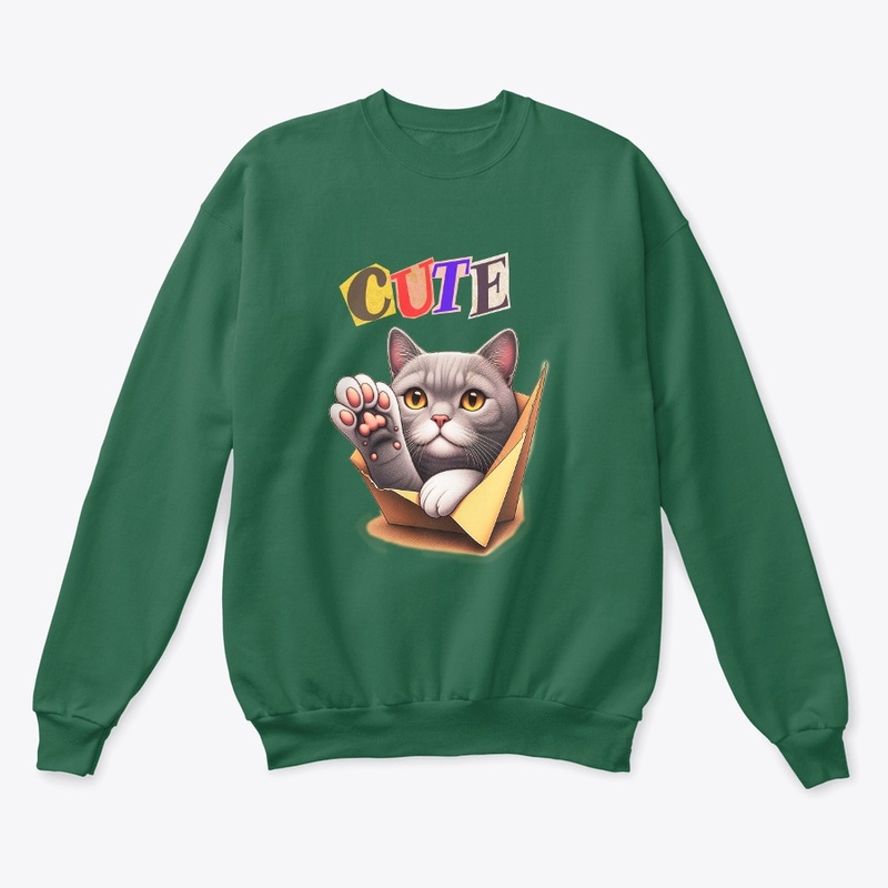 cat cute t shirt