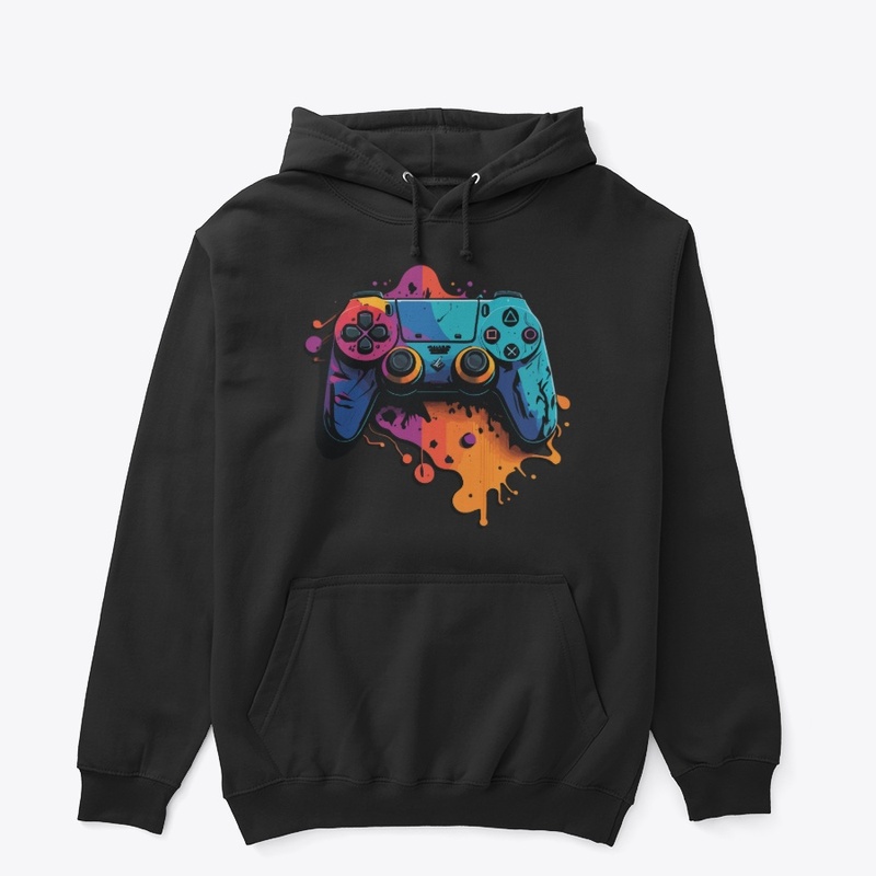 Splash Controller – Gamer Art Mode