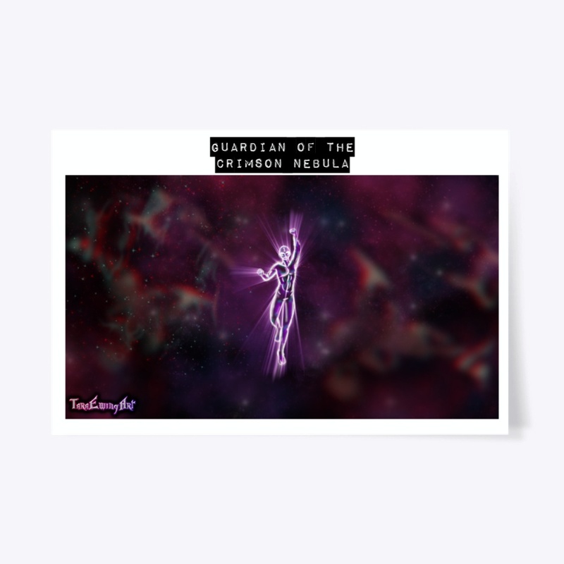 Guardian of the Crimson Nebula Poster