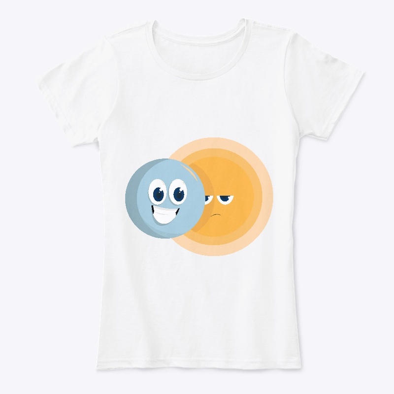 Sun and Moon -Solar eclipse