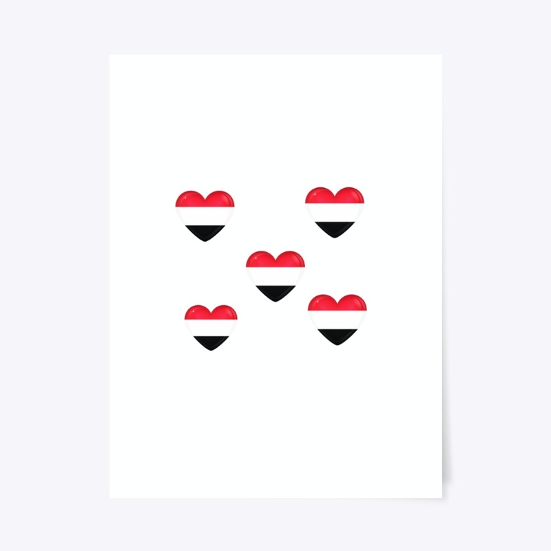 Yemen flag home decorations