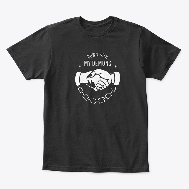 Down with my demons black tshirt !