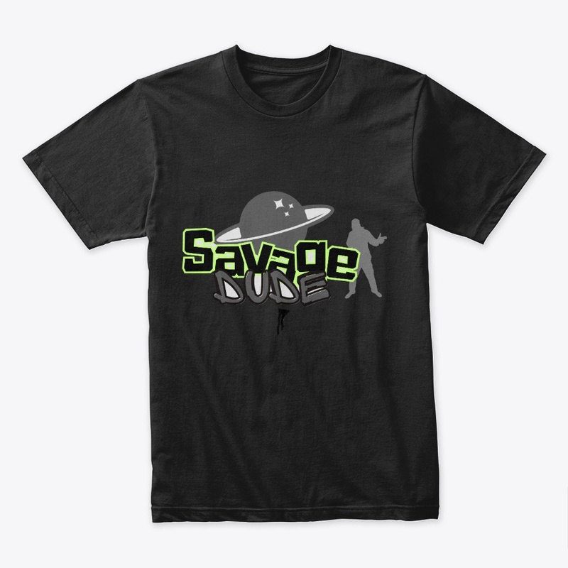 Savage Dude – Urban Grunge Graphic Tee
