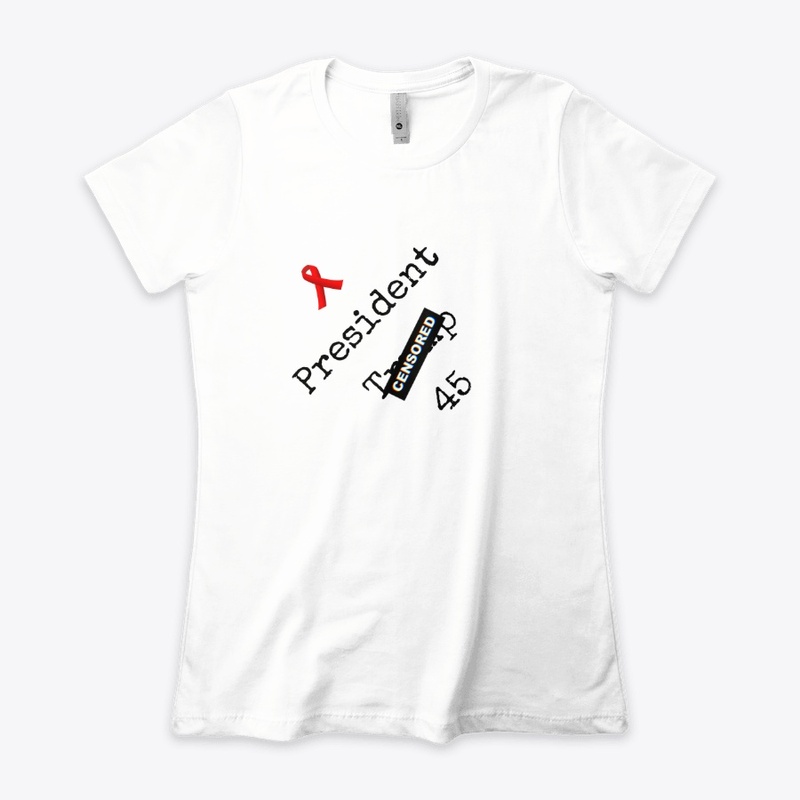 Ltd. Edition (RED) - Censored Trump 45