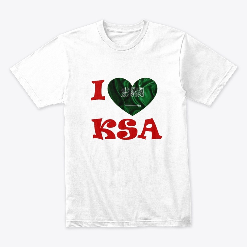 I love KSA T-shirt design