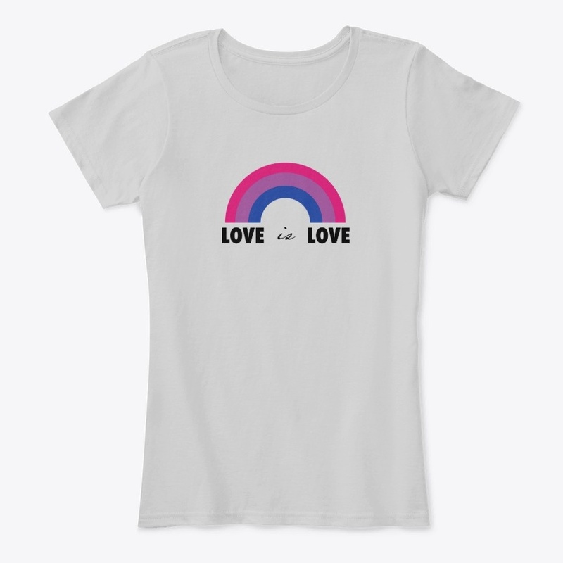 Love is Love Bi Pride Rainbow