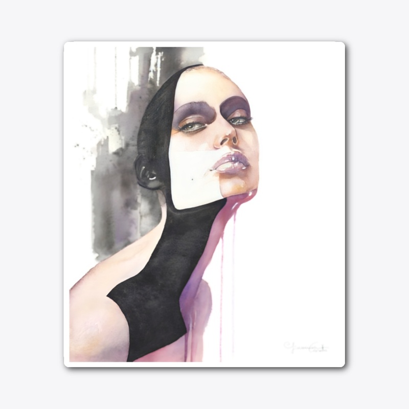 Hi-Wear CO-02 White Woman Abstract