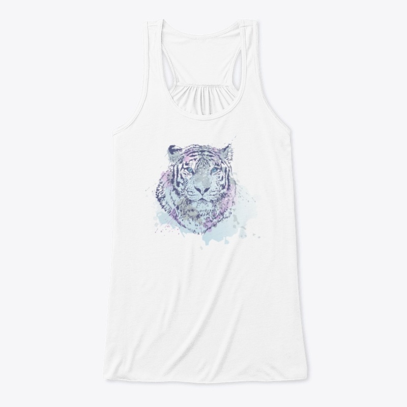Abstract Tiger Face 