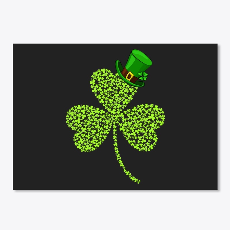 St Patrick's Day Shamrock Leprechaun Hat