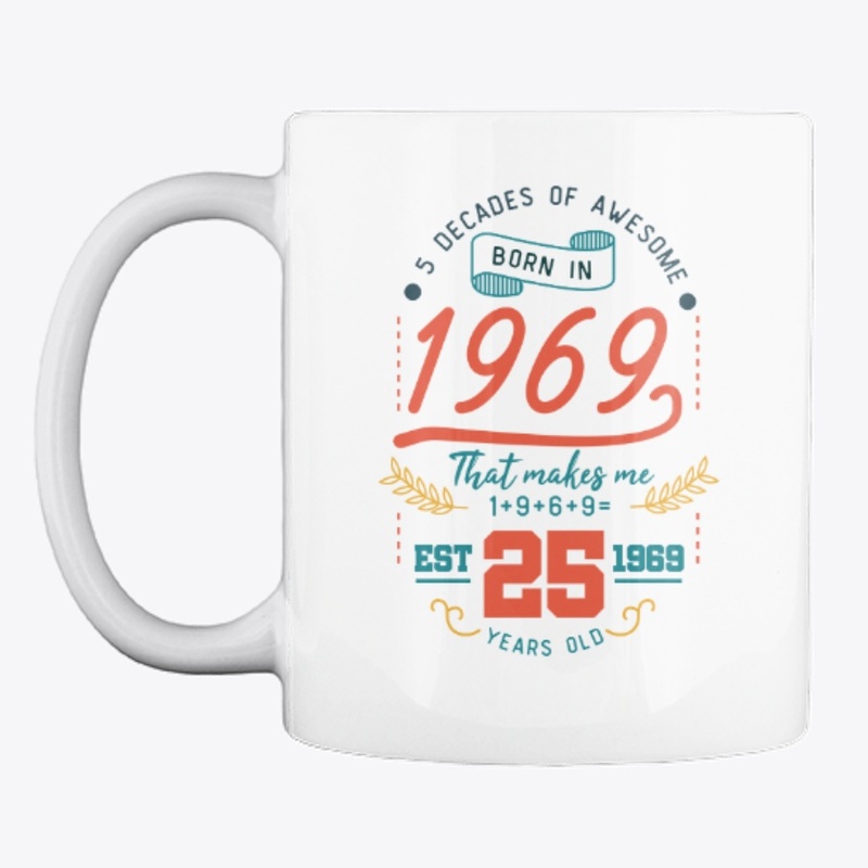 Born in 1969 makes me 25 years old