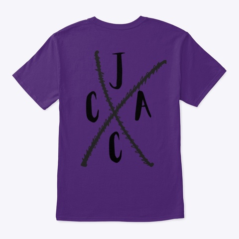 Jacc Purple T-Shirt Back