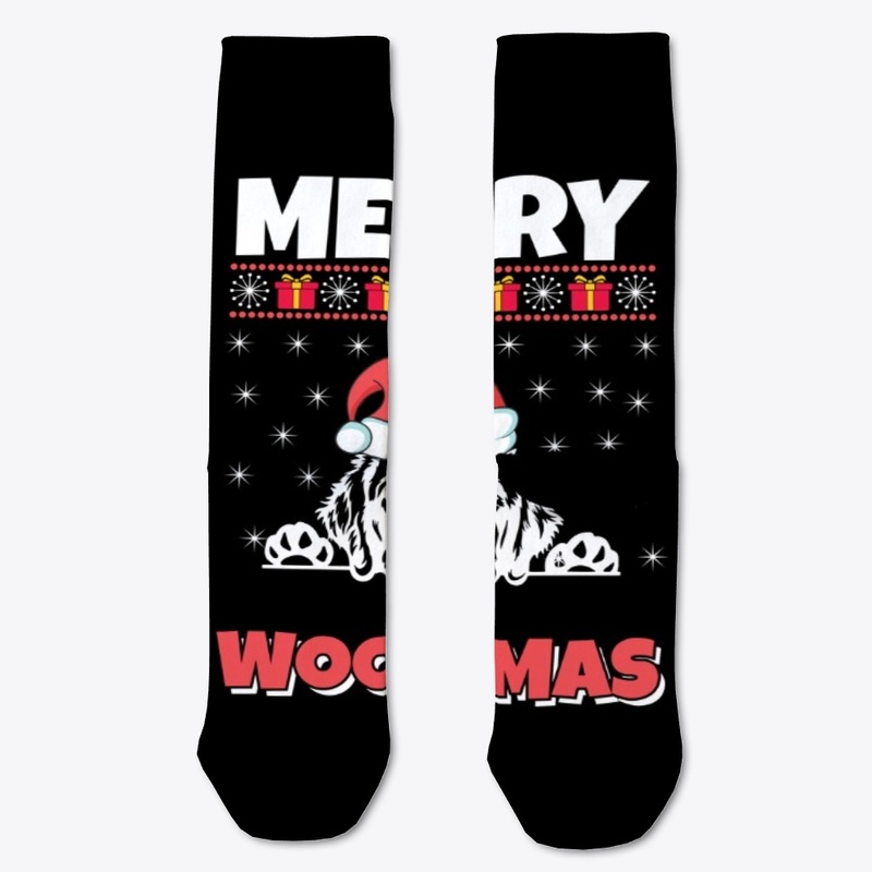 Merry Woofmas Staffordshire Bull Terrier