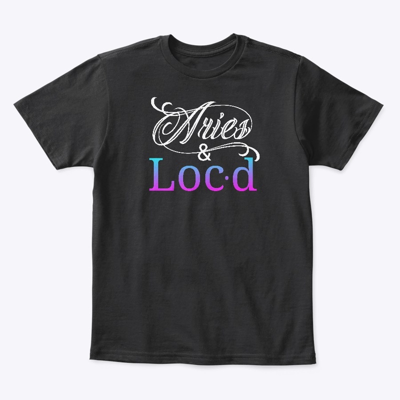 Aries & loc'd zodiac tee shirt