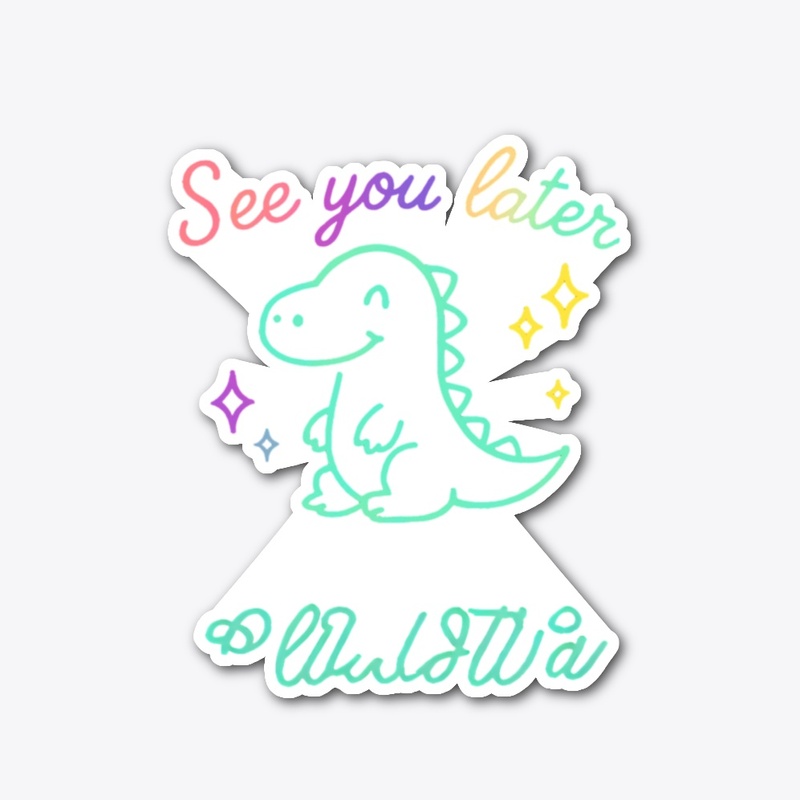 Playful Dinosaur t shirt design 