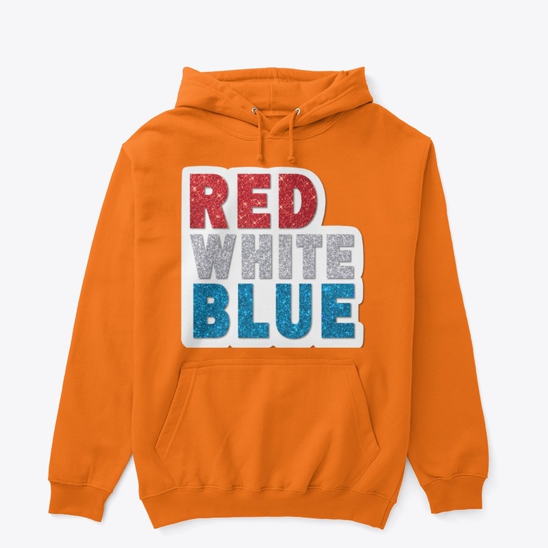 Red White Blue Customised T-Shirts 