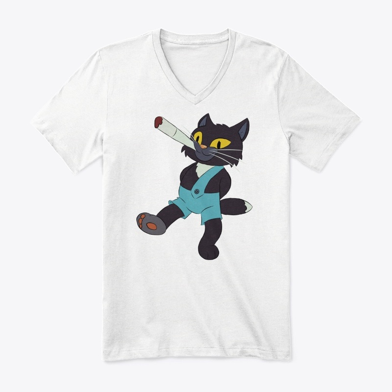 T-shirt Russian bad cat