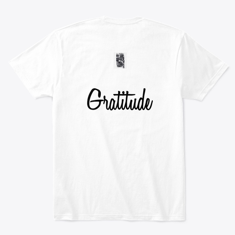 Gratitude good looking stylish tshirt 