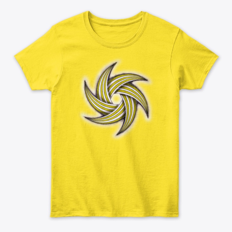 Geometric Spiral Star